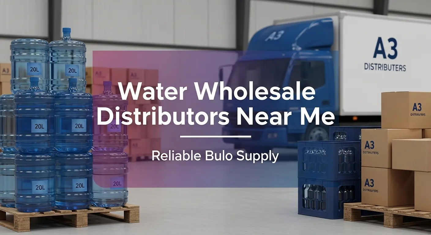 How to Evaluate Water Wholesale Distributors Near Me