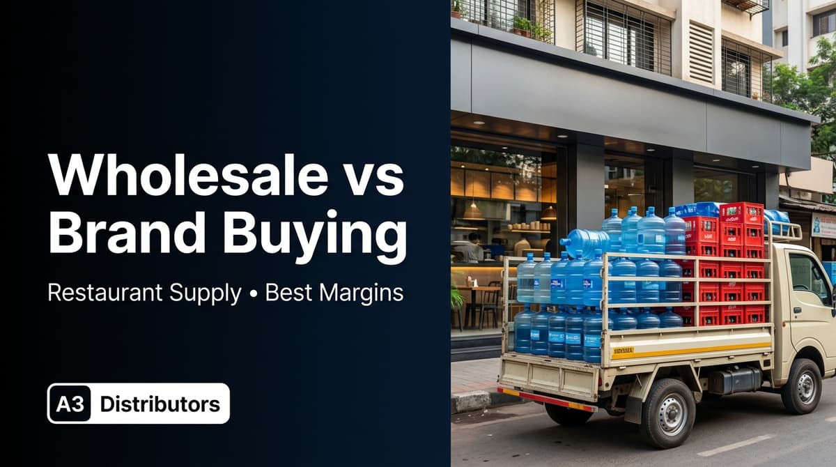 Wholesale vs. Direct: Smart Beverage Buying for Mumbai Restaurants